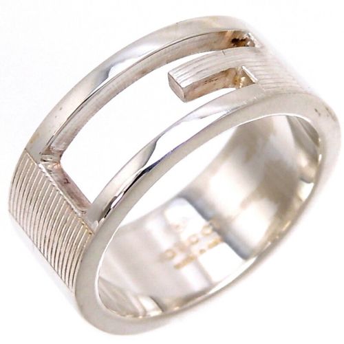 Silver 925 Band Ring (Pre-Owned) - Gucci - Modalova