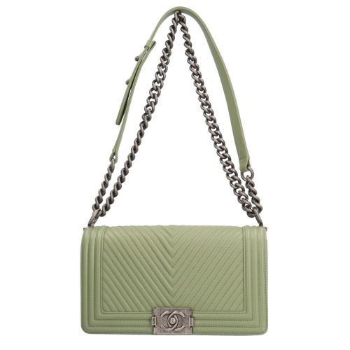 Leather Shoulder Bag (Pre-Owned) - Chanel - Modalova
