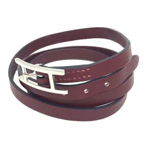 Hapi Leather Charm Bracelet (Pre-Owned) - Hermes - Modalova