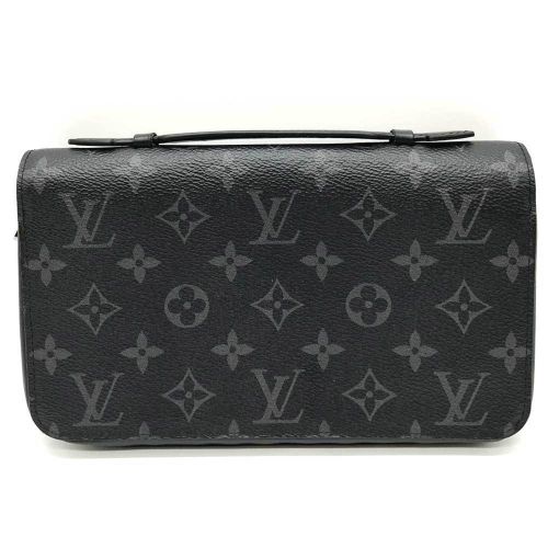 Monogram Eclipse Monogram Eclipse Long Wallet (Bi-Fold) (Pre-Owned) - Louis Vuitton - Modalova