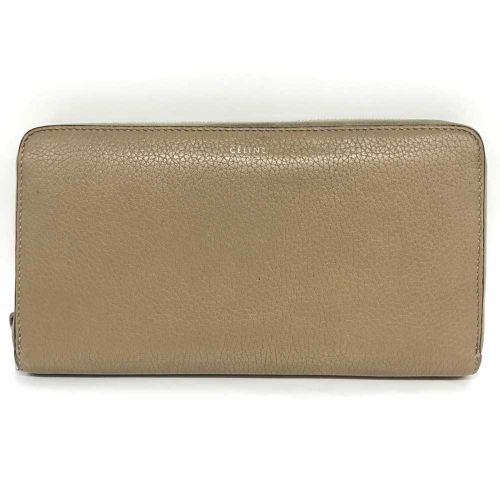 Leather Long Wallet (Bi-Fold) (Pre-Owned) - Celine - Modalova