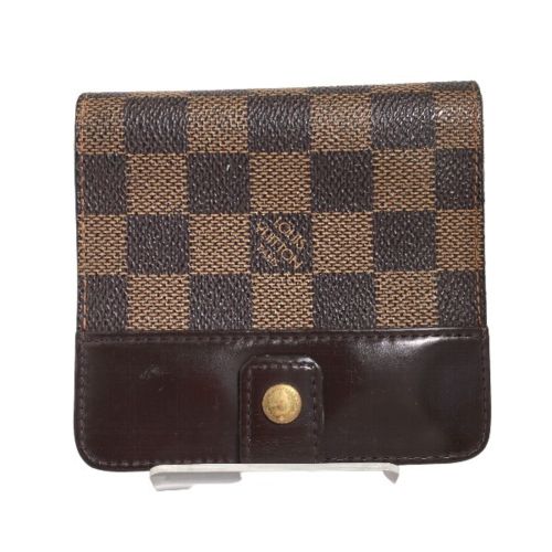 Damier Damier Canvas Wallet (Bi-Fold) (Pre-Owned) - Louis Vuitton - Modalova