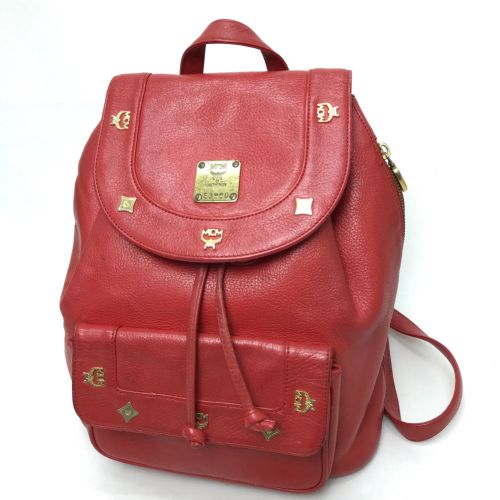 Leather Backpack (Pre-Owned) - MCM - Modalova