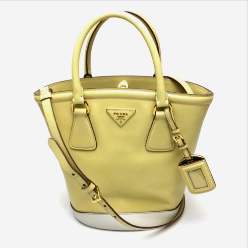 Leather Shoulder Bag (Pre-Owned) - Prada - Modalova
