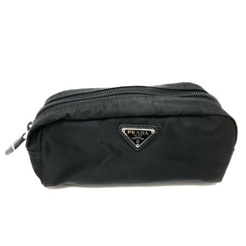 Prada Black Cloth Pouch (Pre-Owned) - Prada - Modalova
