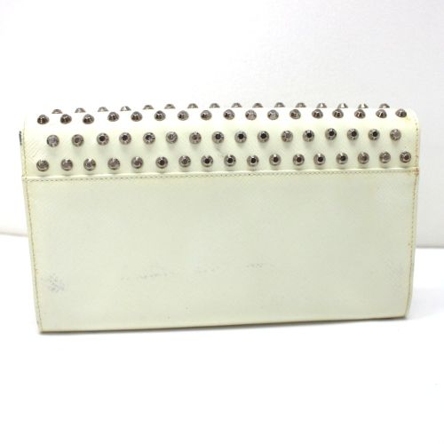 Leather Long Wallet (Bi-Fold) (Pre-Owned) - Prada - Modalova