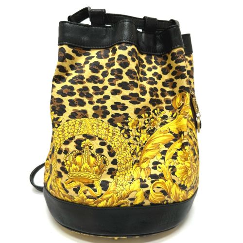 Leather Shoulder Bag (Pre-Owned) - Versace - Modalova