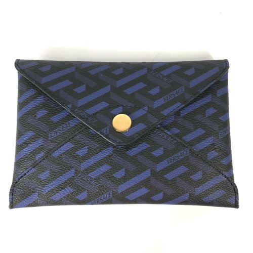 Leather Pouch (Pre-Owned) - Versace - Modalova