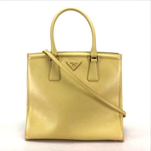 Leather Handbag (Pre-Owned) - Prada - Modalova