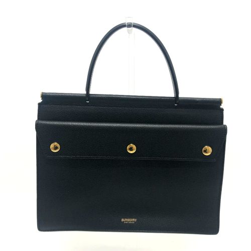Leather Handbag (Pre-Owned) - Burberry - Modalova