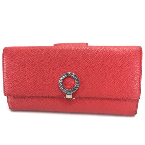 Leather Long Wallet (Bi-Fold) (Pre-Owned) - Bvlgari - Modalova