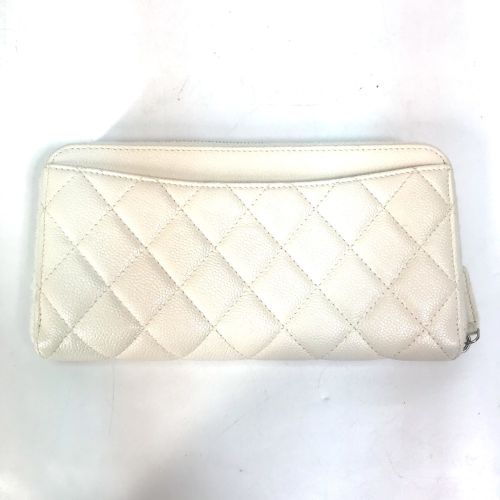 Leather Long Wallet (Bi-Fold) (Pre-Owned) - Chanel - Modalova