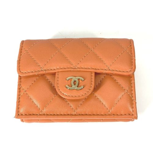 Leather Wallet (Tri-Fold) (Pre-Owned) - Chanel - Modalova