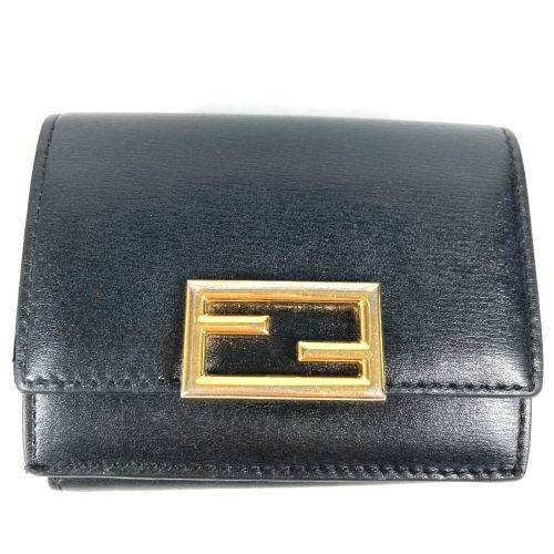 Leather Wallet (Tri-Fold) (Pre-Owned) - Fendi - Modalova