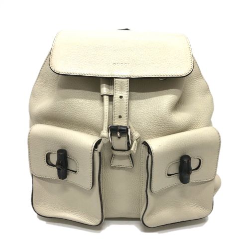 Leather Backpack (Pre-Owned) - Gucci - Modalova