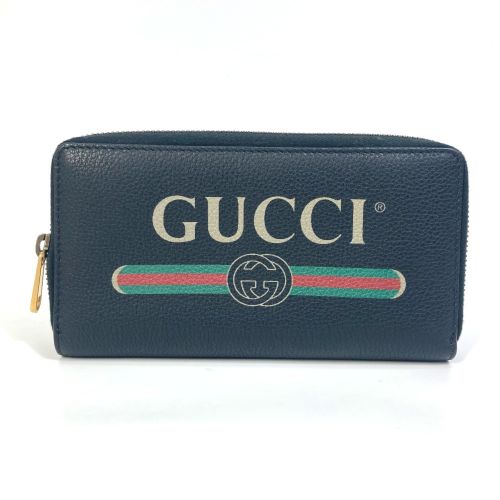 Leather Long Wallet (Bi-Fold) (Pre-Owned) - Gucci - Modalova