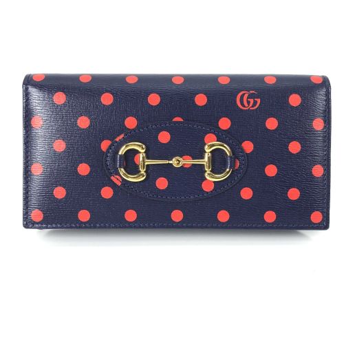 Leather Long Wallet (Bi-Fold) (Pre-Owned) - Gucci - Modalova