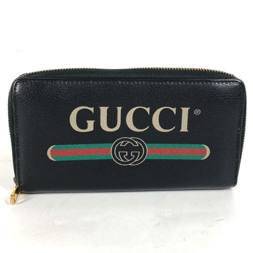 Leather Long Wallet (Bi-Fold) (Pre-Owned) - Gucci - Modalova