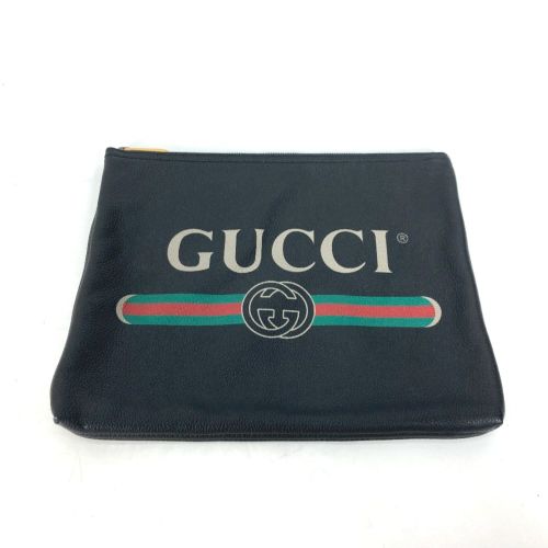 Leather Clutch Bag (Pre-Owned) - Gucci - Modalova