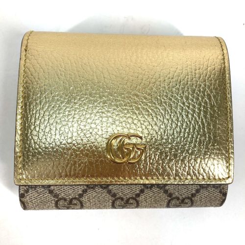 Leather Wallet (Bi-Fold) (Pre-Owned) - Gucci - Modalova