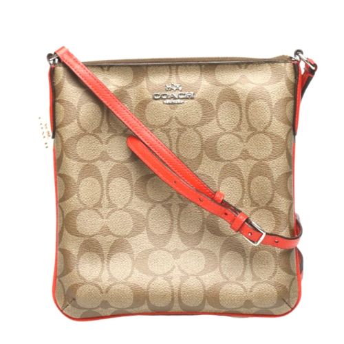 Canvas Leather Shoulder Bag (Pre-Owned) - Coach - Modalova