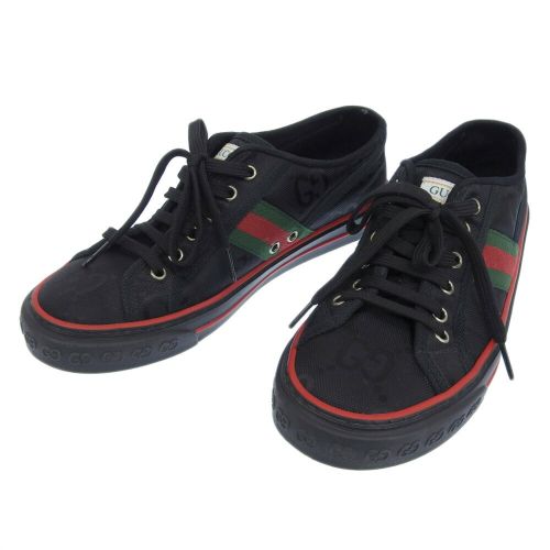 Gucci Black Sneakers (Pre-Owned) - Gucci - Modalova