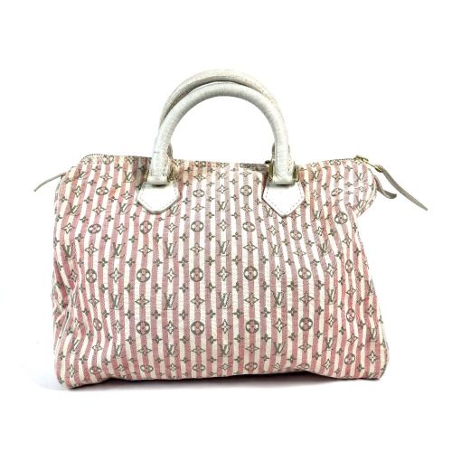 Monogram Mini Lin Monogram Mini Lin Boston Bag Handbag (Pre-Owned) - Louis Vuitton - Modalova