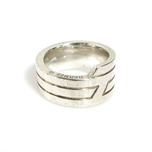 Silver 925 Band Ring (Pre-Owned) - Hermes - Modalova