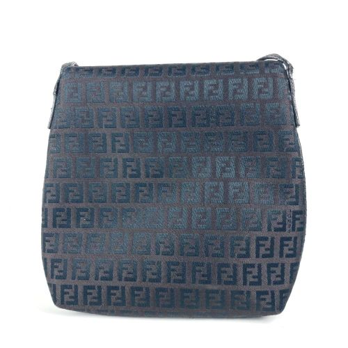 Canvas Leather Pochette Shoulder Bag (Pre-Owned) - Fendi - Modalova