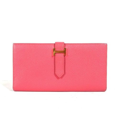 Epsom Leather Long Wallet (Bi-Fold) (Pre-Owned) - Hermes - Modalova