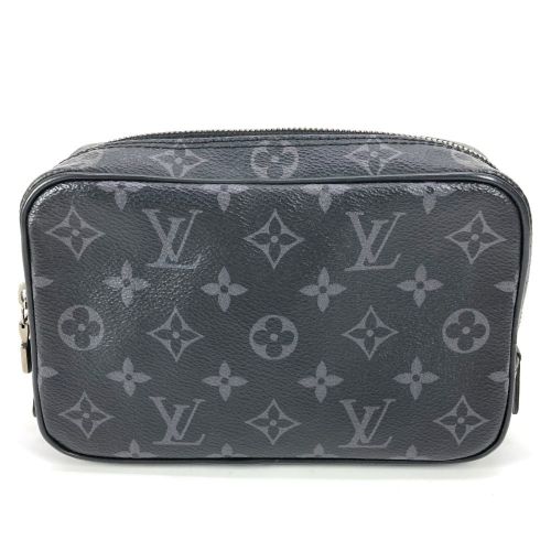 Monogram Eclipse Canvas Clutch Bag Pouch (Pre-Owned) - Louis Vuitton - Modalova