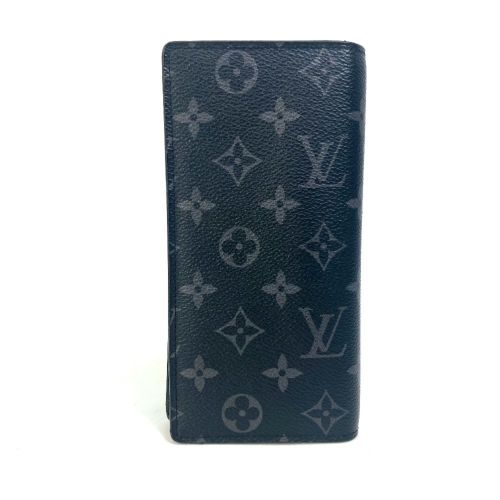 Monogram Eclipse Monogram Eclipse Long Wallet (Bi-Fold) (Pre-Owned) - Louis Vuitton - Modalova