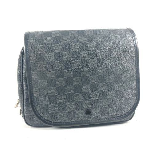 Damier Graphite Damier Graphite Pouch (Pre-Owned) - Louis Vuitton - Modalova