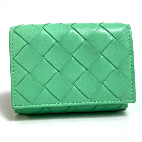 Leather Wallet (Tri-Fold) (Pre-Owned) - Bottega Veneta - Modalova