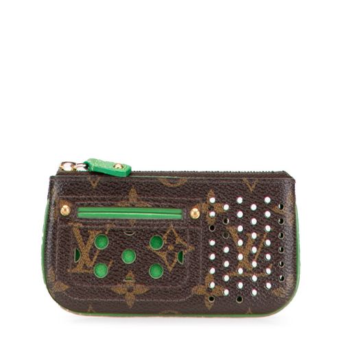 Monogram Perfo Pvc Leather Pochette (Pre-Owned) - Louis Vuitton - Modalova