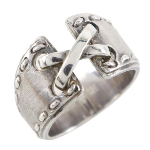 Silver 925 Band Ring (Pre-Owned) - Hermes - Modalova