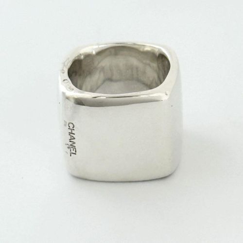 Silver 925 Band Ring (Pre-Owned) - Chanel - Modalova