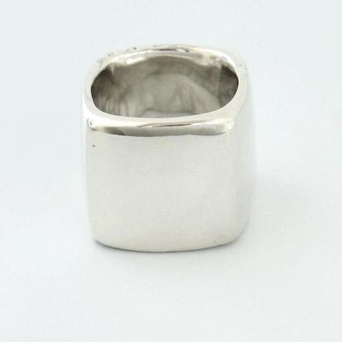 Silver 925 Band Ring (Pre-Owned) - Chanel - Modalova