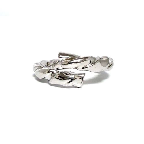 Silver 925 Band Ring (Pre-Owned) - Loewe - Modalova