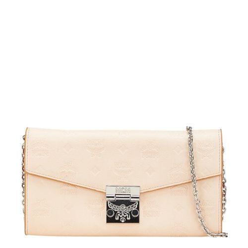 Leather Chain/Shoulder Wallet (Pre-Owned) - MCM - Modalova