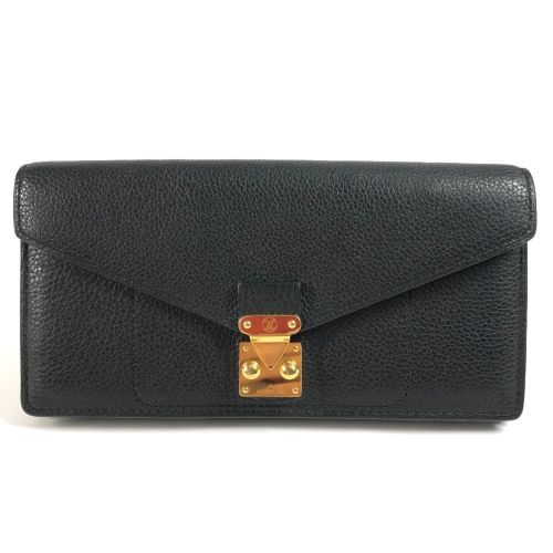 Leather Long Wallet (Tri-Fold) (Pre-Owned) - Louis Vuitton - Modalova