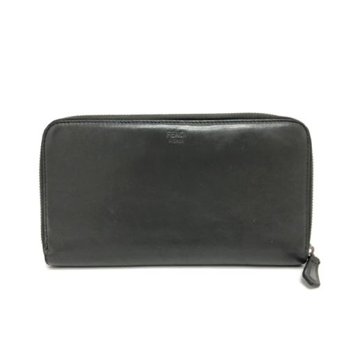 Leather Long Wallet (Bi-Fold) (Pre-Owned) - Fendi - Modalova