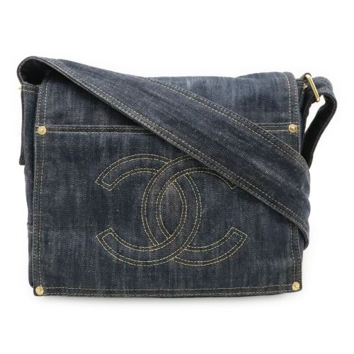 Denim Denim Shoulder Bag (Pre-Owned) - Chanel - Modalova