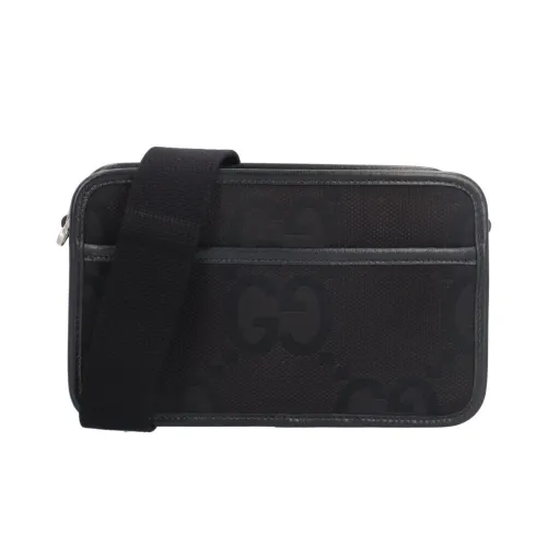 Gg Canvas Leather Shoulder Bag (Pre-Owned) - Gucci - Modalova