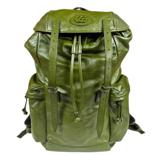 Leather Backpack (Pre-Owned) - Gucci - Modalova
