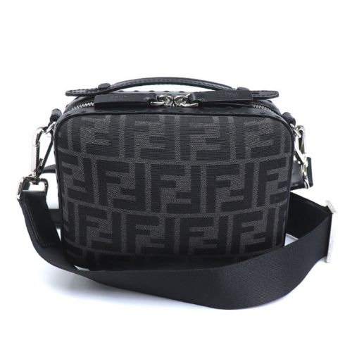Canvas Leather Shoulder Bag (Pre-Owned) - Fendi - Modalova