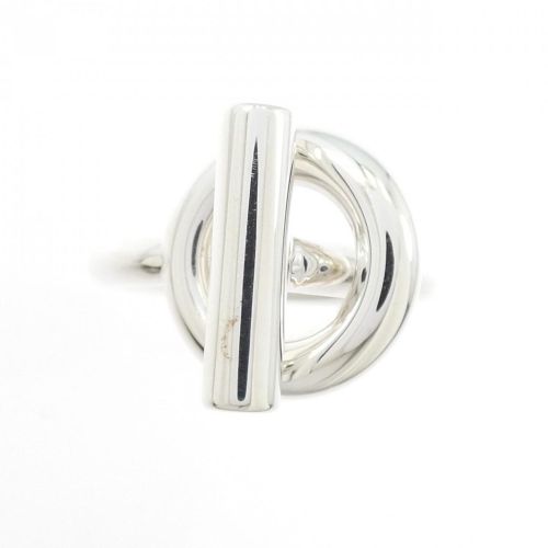 Silver 925 Band Ring (Pre-Owned) - Hermes - Modalova