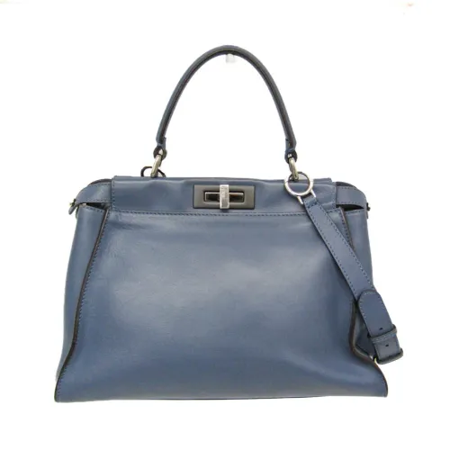 Peekaboo Leather Handbag Shoulder Bag (Pre-Owned) - Fendi - Modalova