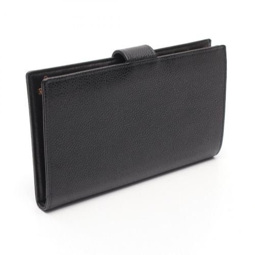 Leather Long Wallet (Bi-Fold) (Pre-Owned) - Chanel - Modalova