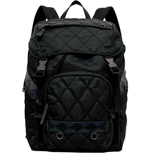Nylon Leather Backpack (Pre-Owned) - Prada - Modalova